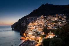 Evening in Positano